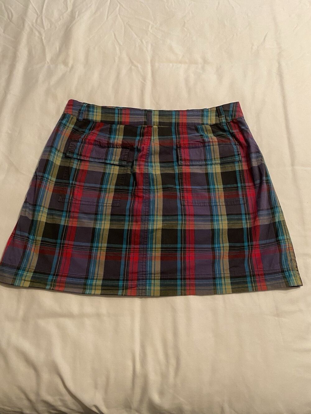 White Stag Women’s Plaid SKORT Sz 14